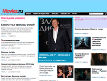 Tablet Screenshot of movies.ru