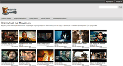 Desktop Screenshot of movies.rs