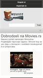 Mobile Screenshot of movies.rs