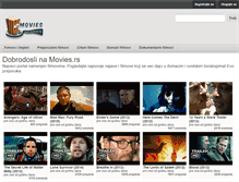 Tablet Screenshot of movies.rs